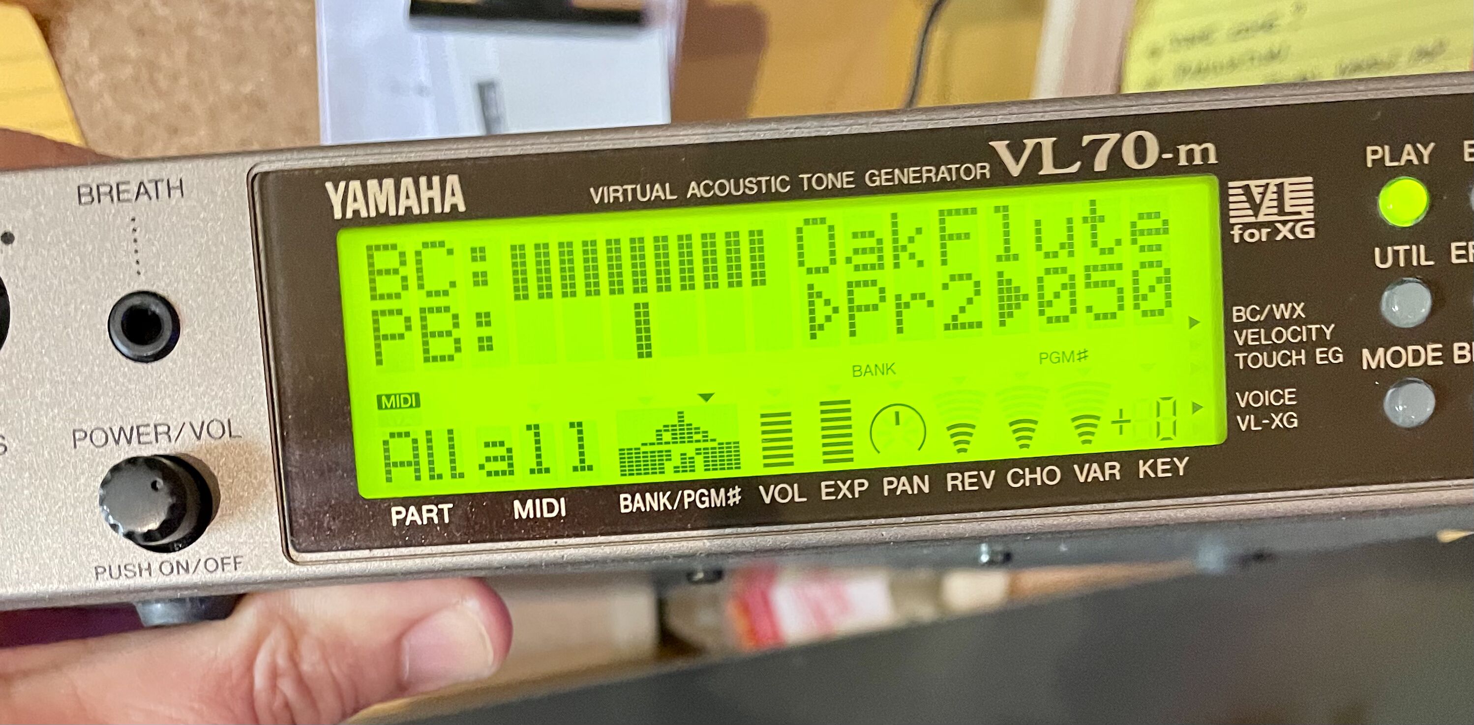 Alimentatore 12V Per Tastiera Yamaha VL70M Synth – EPPS Adattatore 2 Metri