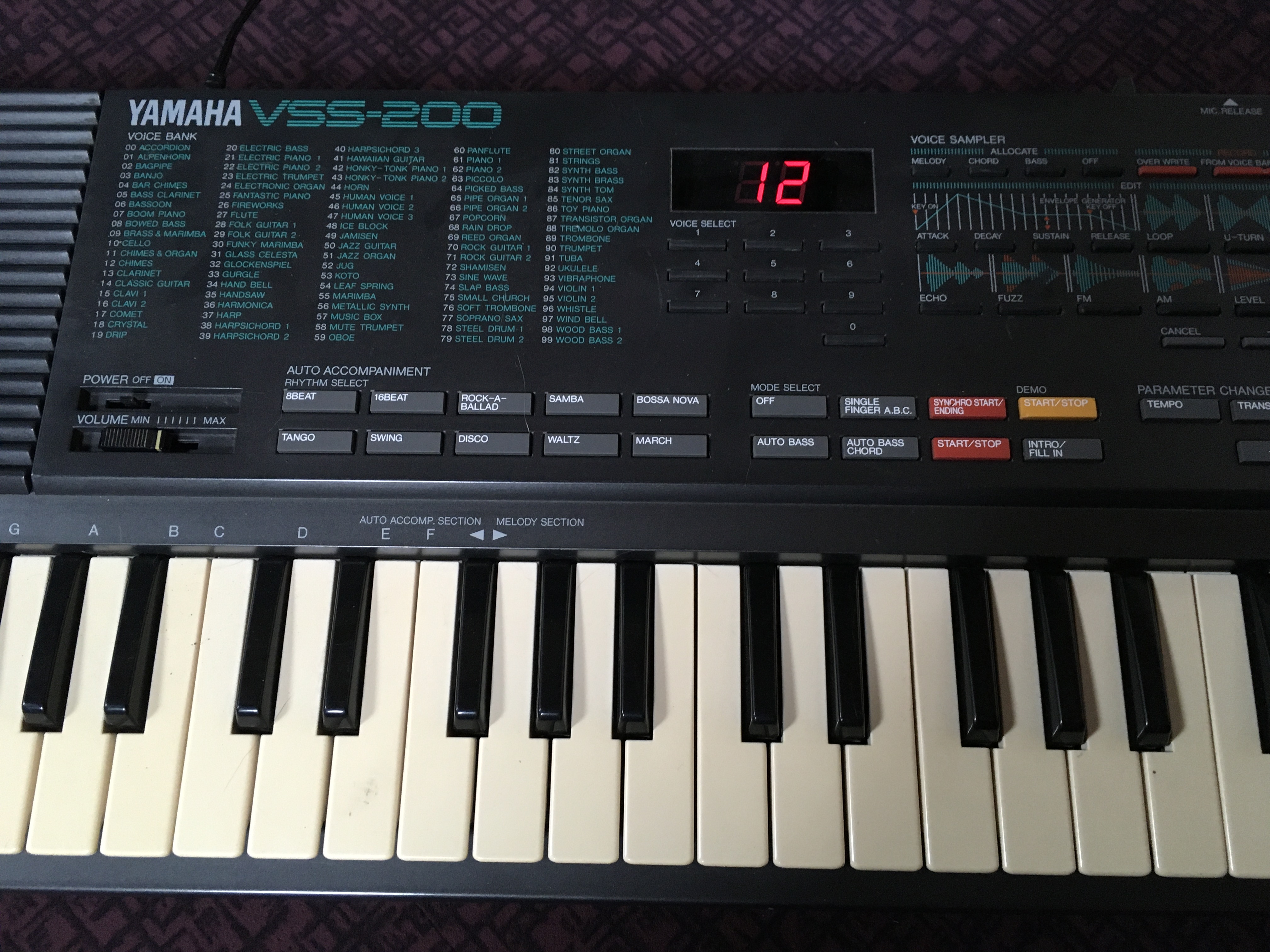 VSS-200 - Yamaha VSS-200 - Audiofanzine