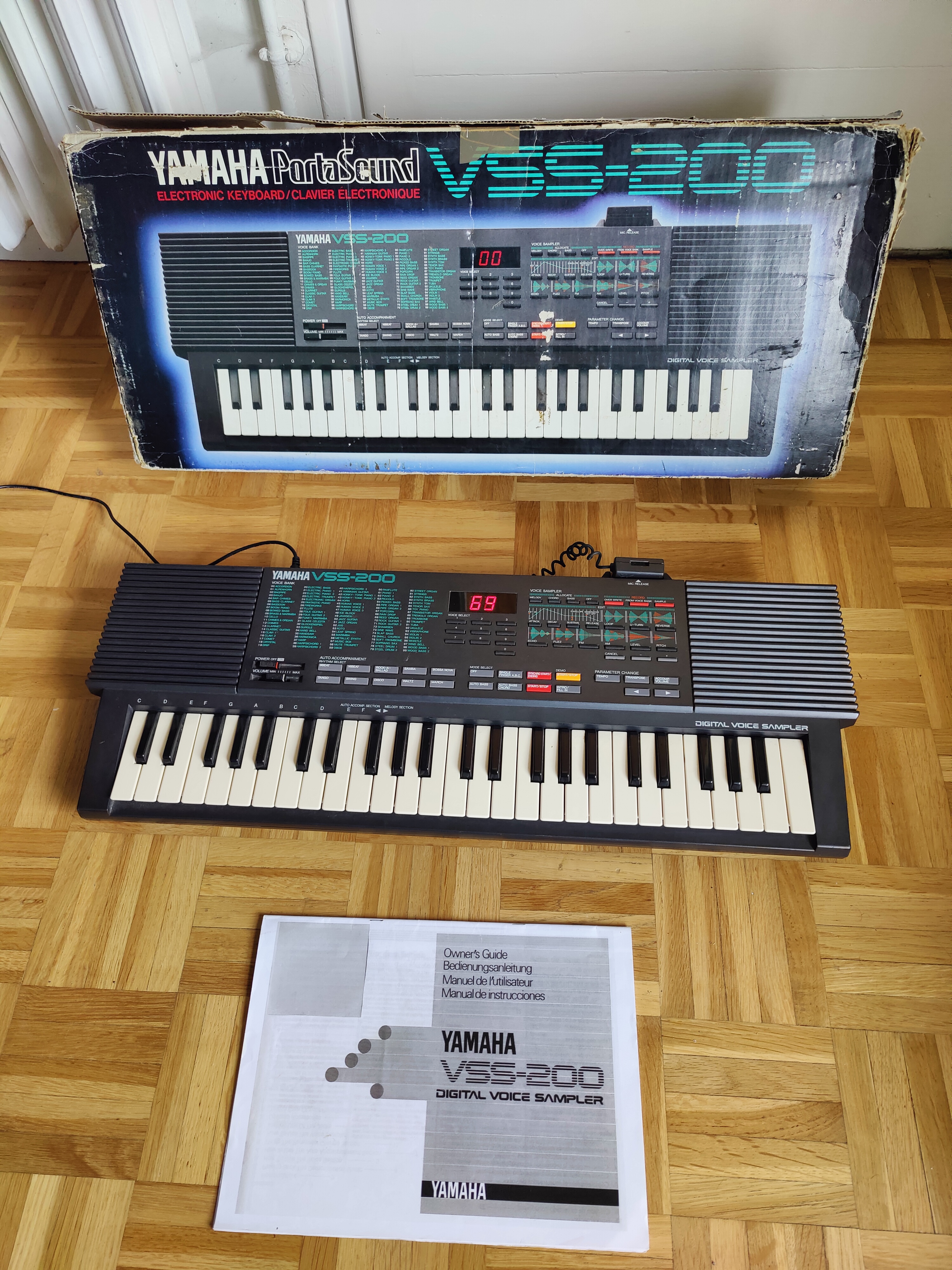 オンライン銀座 YAMAHA ヤマハ PortaSound VSS-200 キーボード