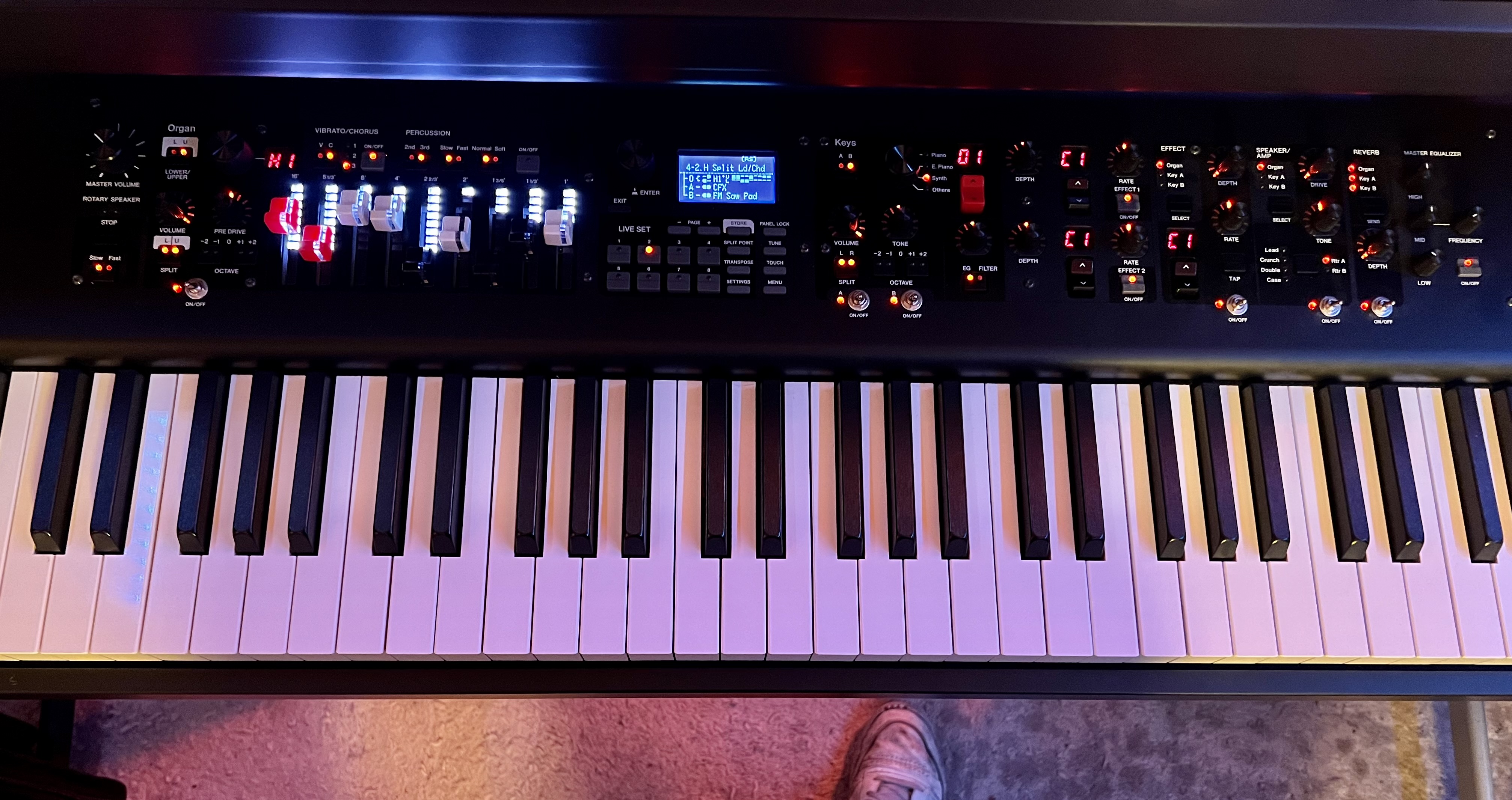 YC88 Yamaha YC88 Audiofanzine