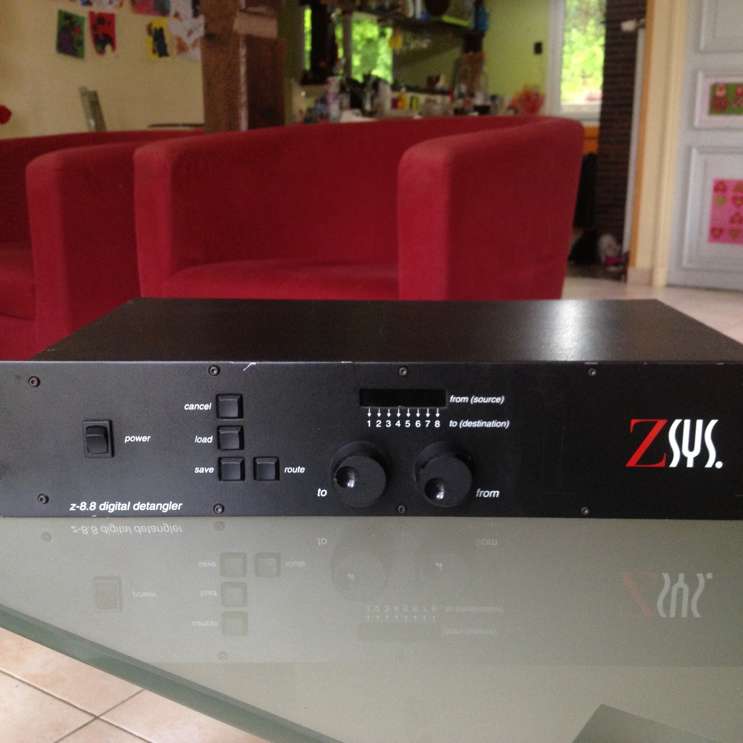 Photo ZSystems z8.8 digital detangler (patchbay numerique) Z