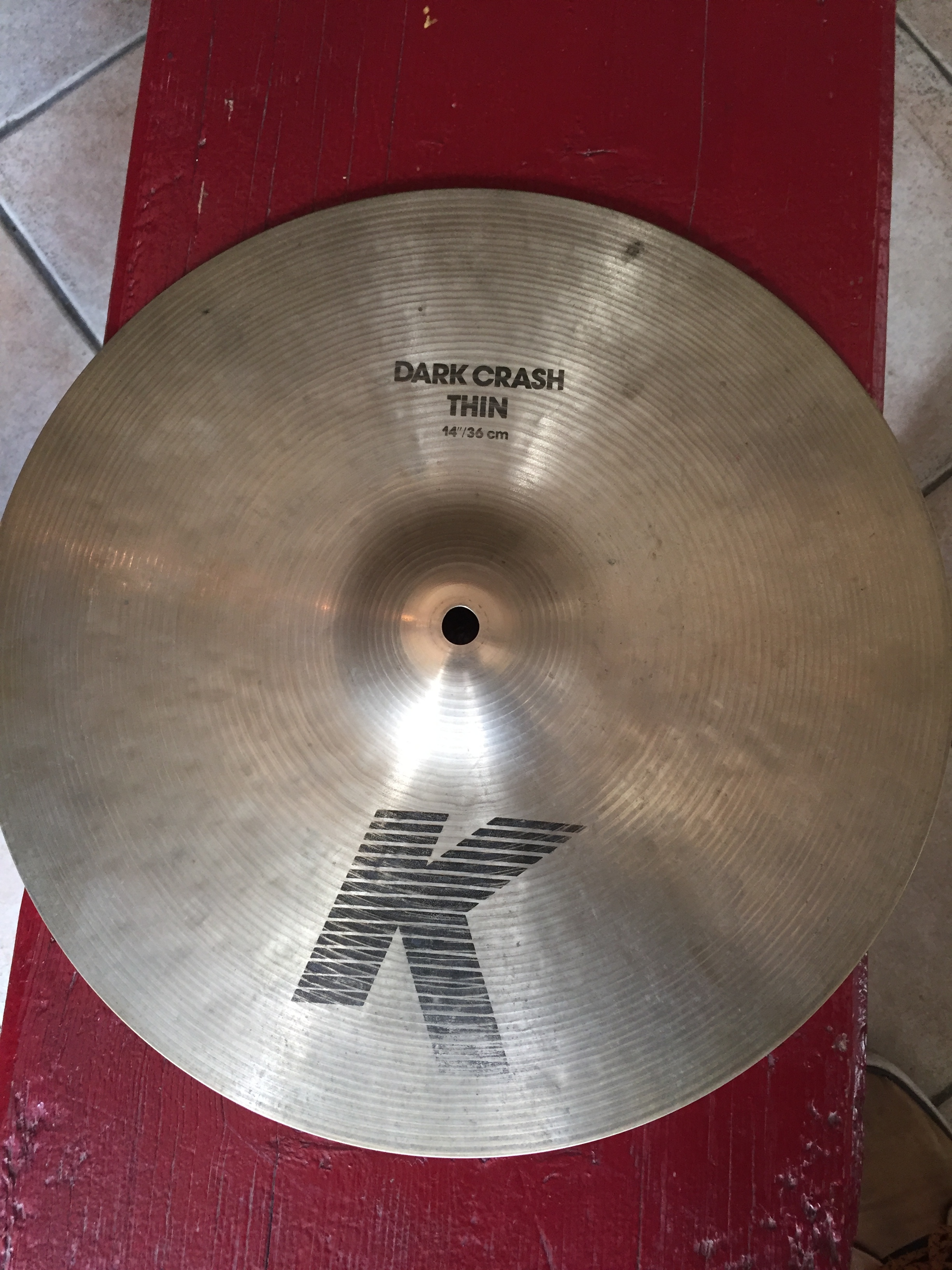 A Zildjian 14インチ Thin (50-60年代？) - 楽器/器材