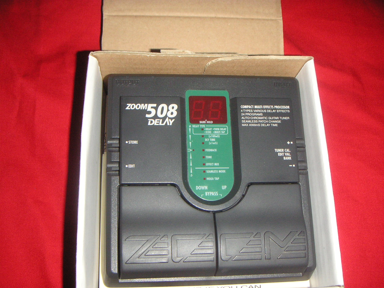 Zoom 508 Delay image (394916) Audiofanzine