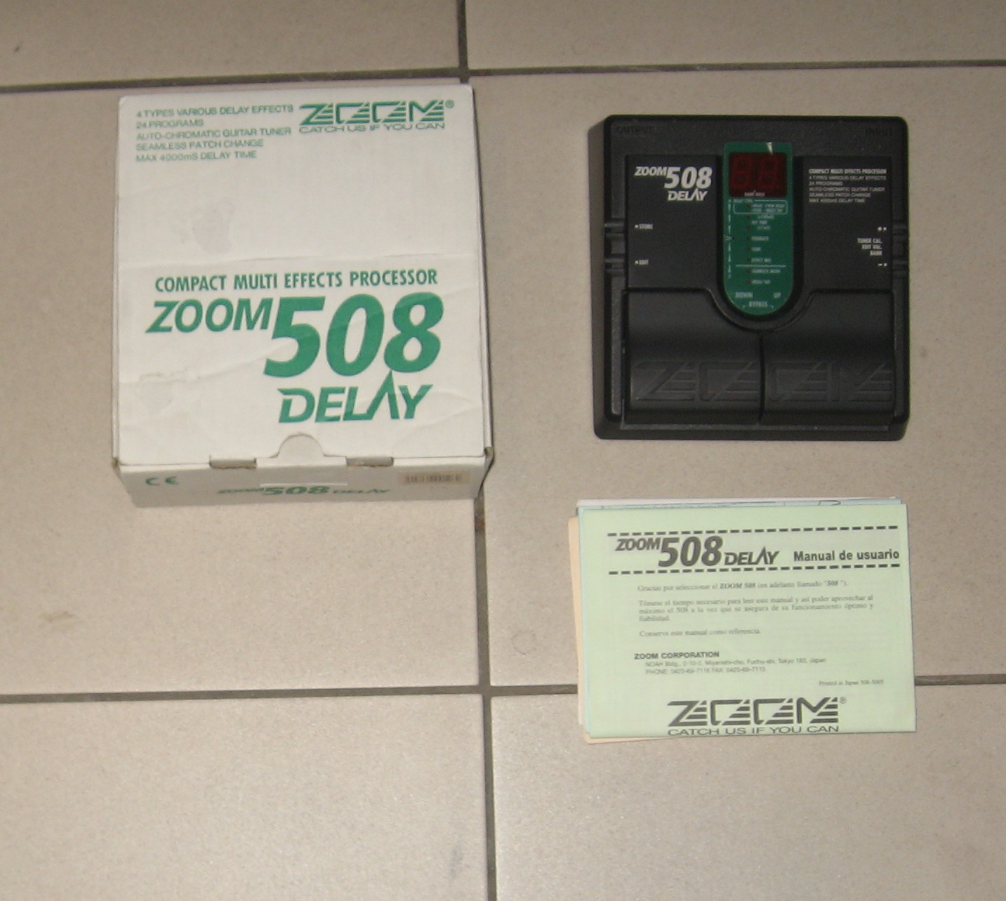 Photo Zoom 508 Delay Zoom 508 Delay (43702) (438152) Audiofanzine
