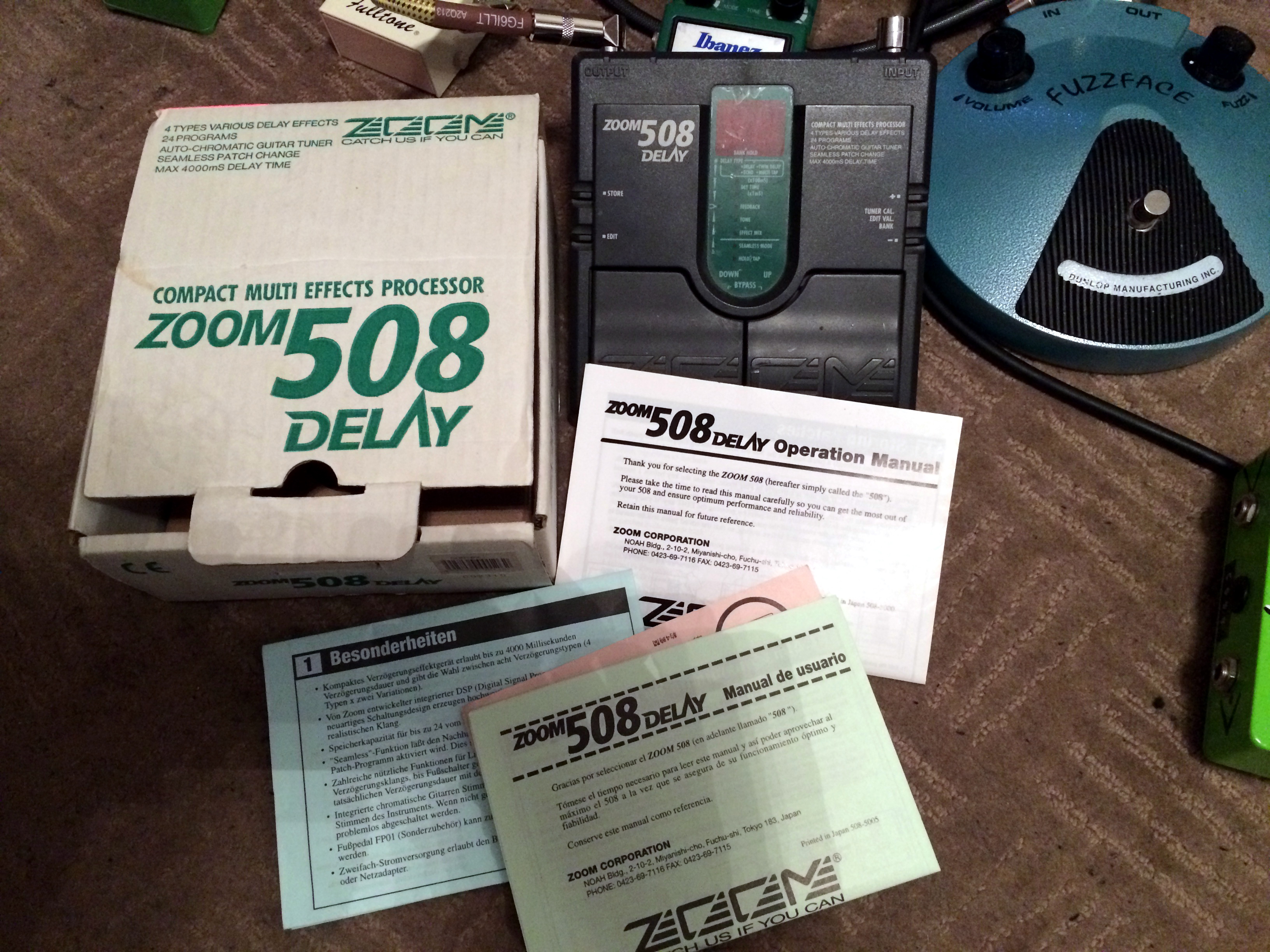 Photo Zoom 508 Delay Zoom 508 Delay (32627) (995987) Audiofanzine