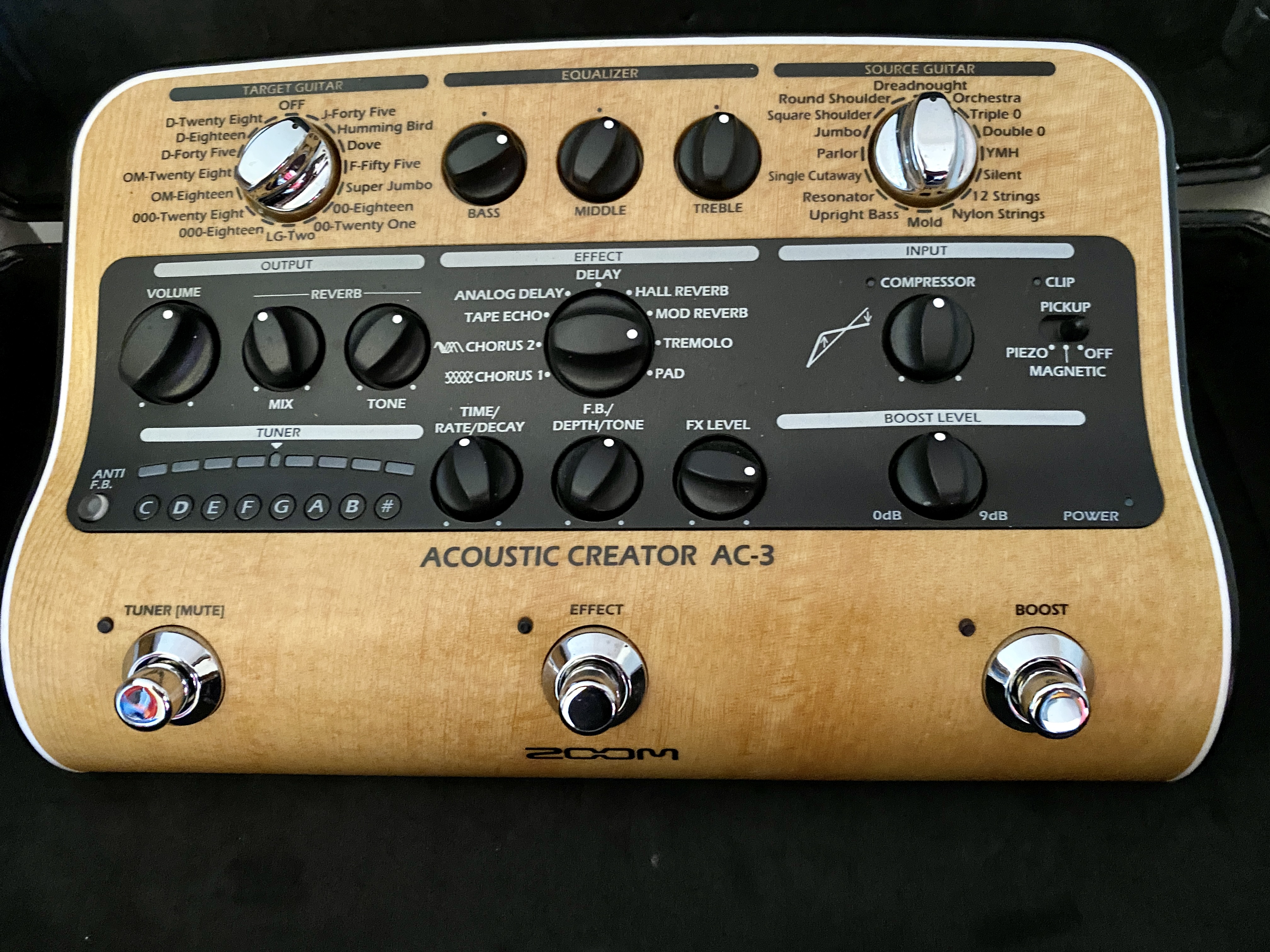 AC-3 Acoustic Creator - Zoom AC-3 Acoustic Creator - Audiofanzine