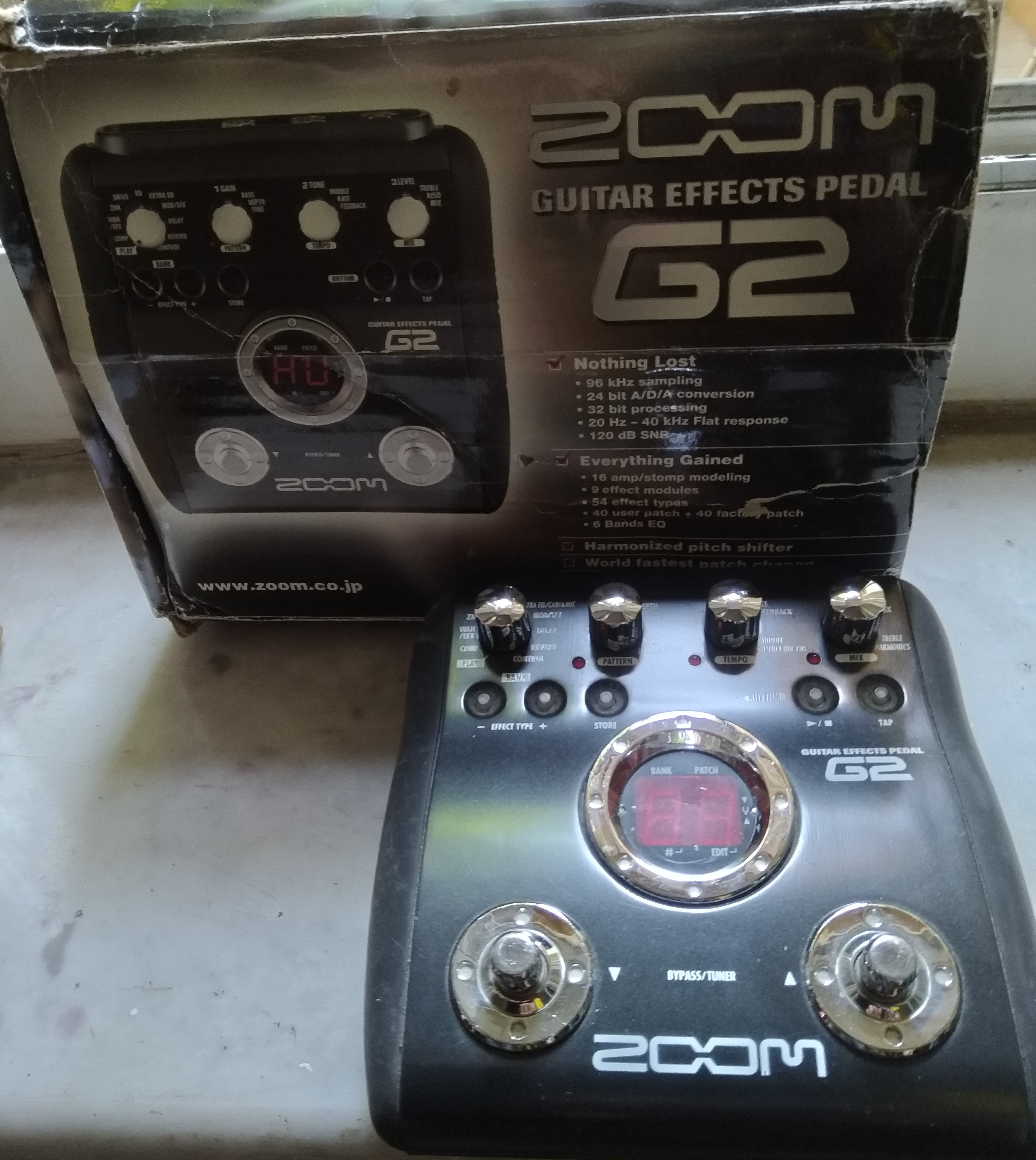 Как пользоваться процессором zoom g2