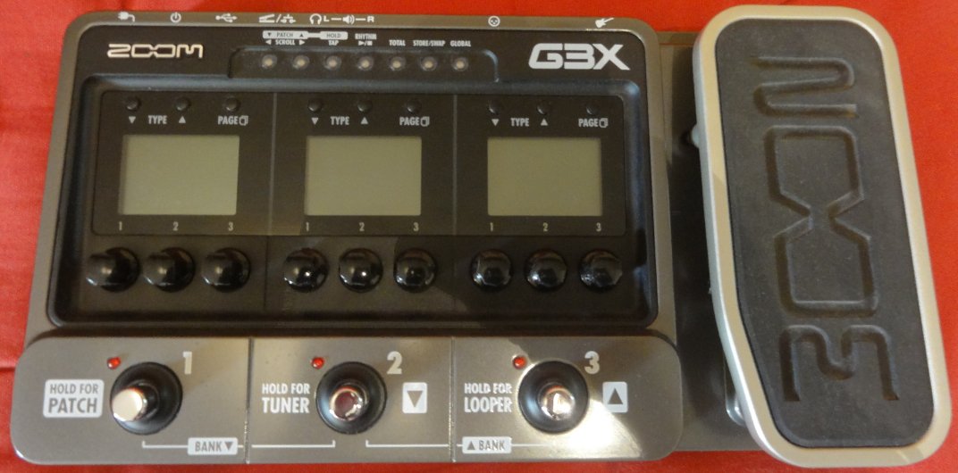 G3X - Zoom G3X - Audiofanzine