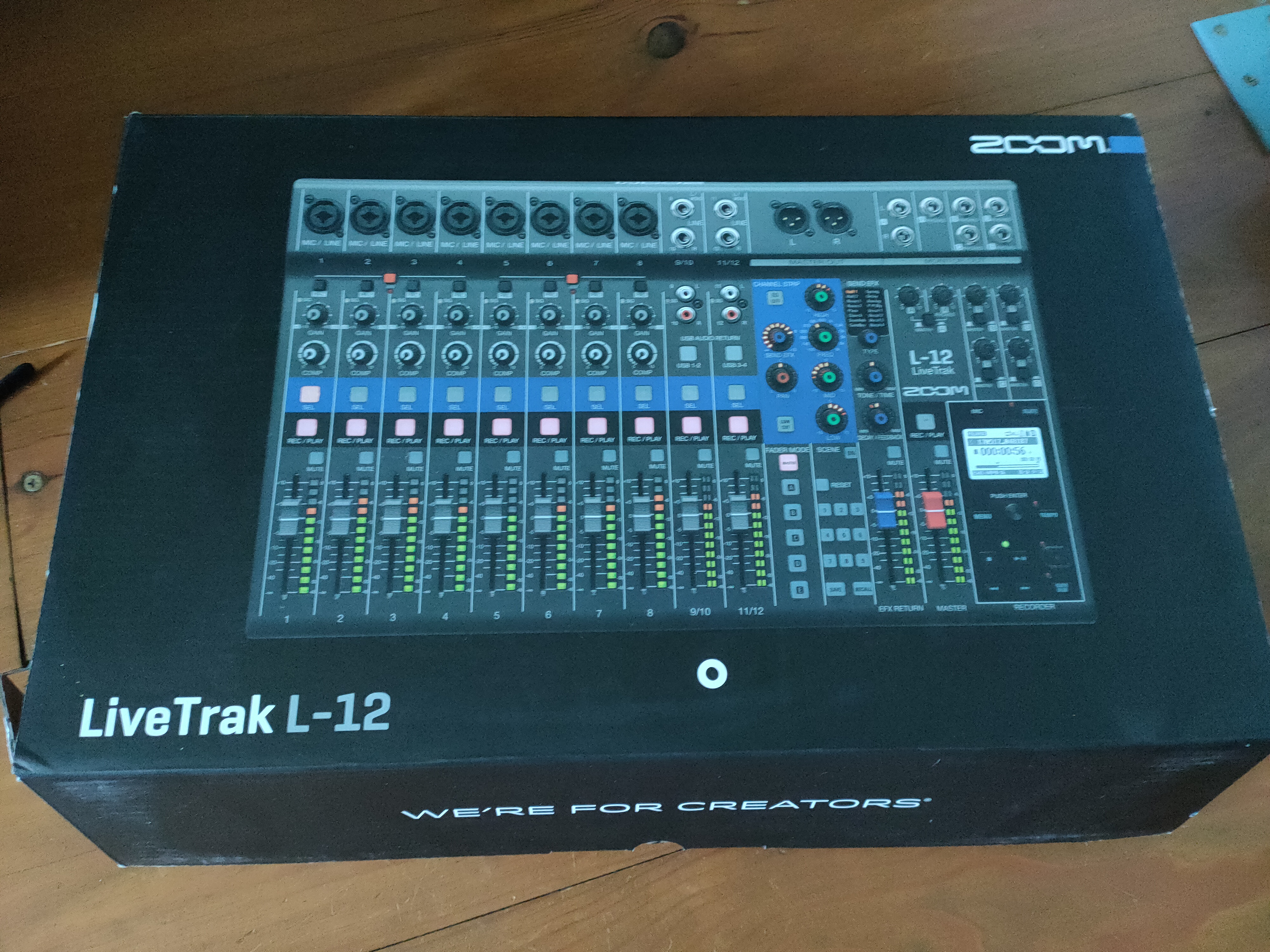 Console de Mixage Numérique Zoom LIVETRACK L12 pour 568 €