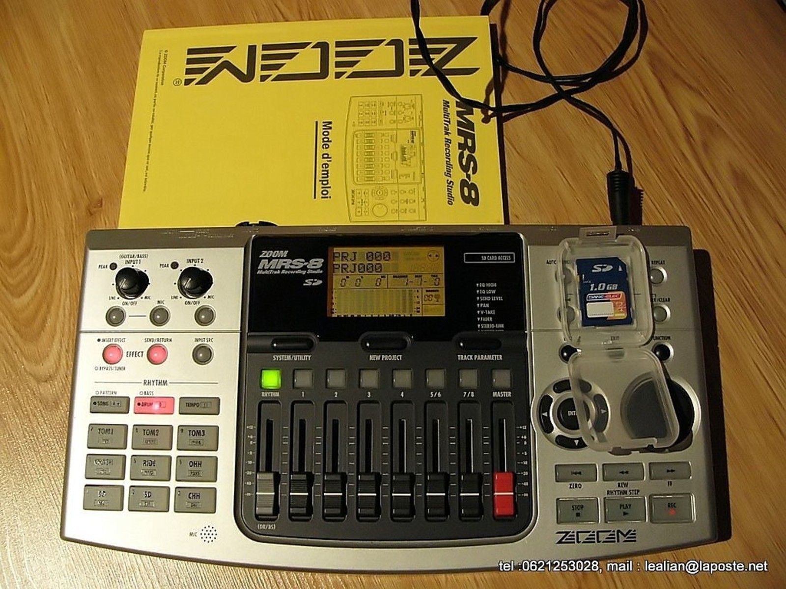 Photo Zoom MRS8 Zoom Mrs8sd (23209) Audiofanzine