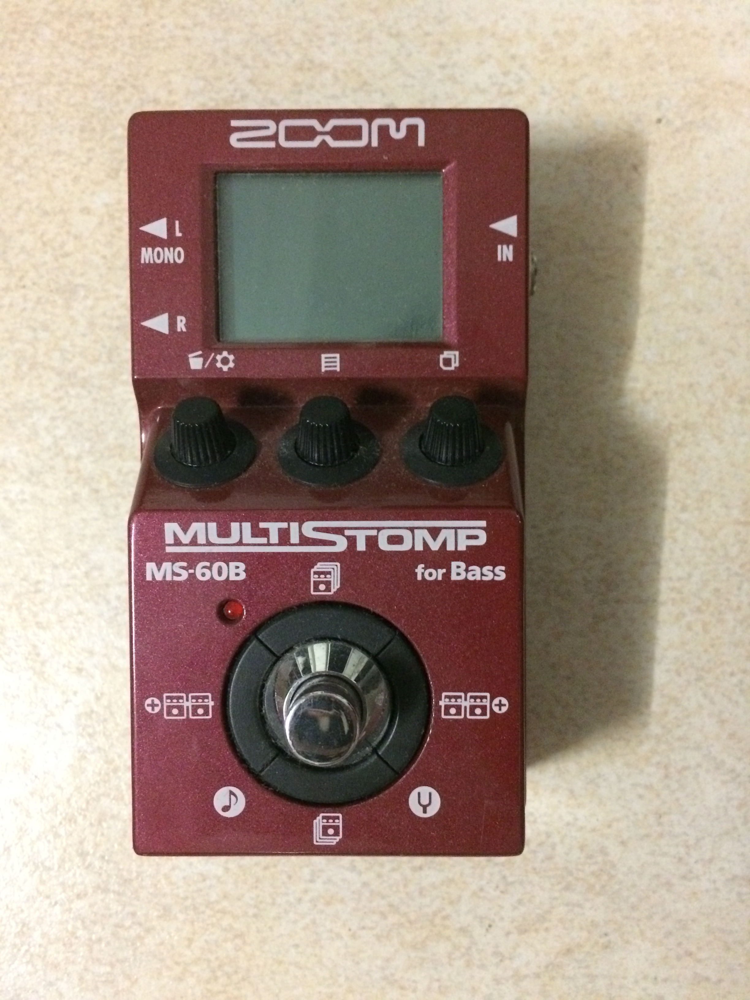 MultiStomp MS-60B - Zoom MultiStomp MS-60B - Audiofanzine