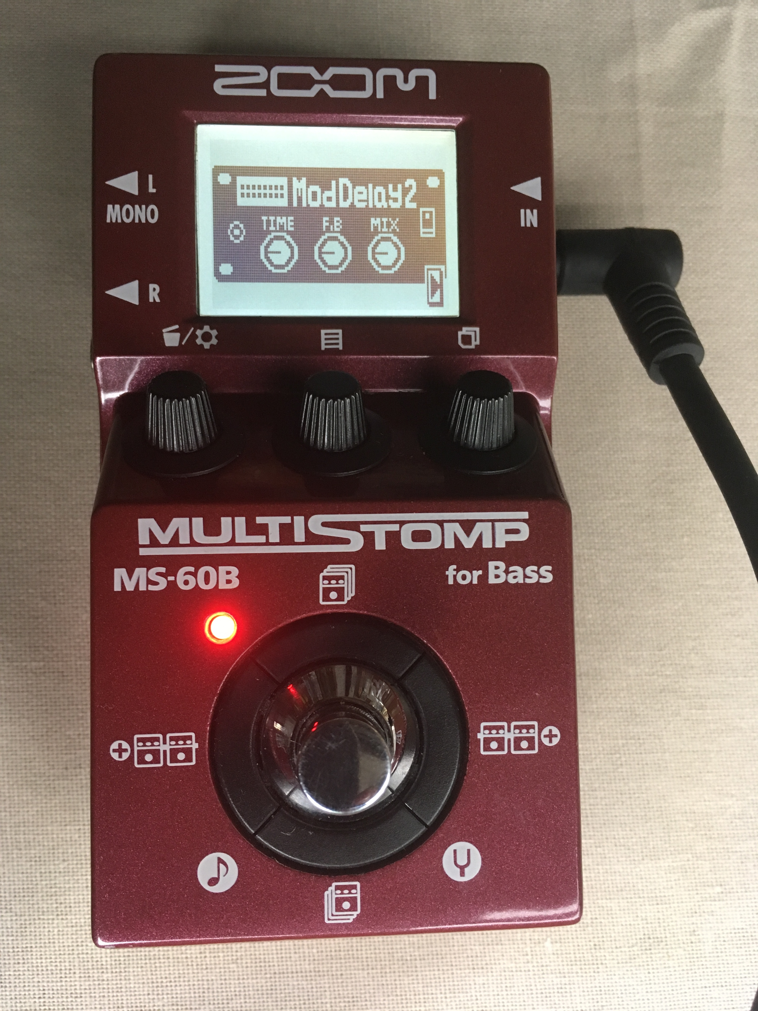 MultiStomp MS-60B - Zoom MultiStomp MS-60B - Audiofanzine