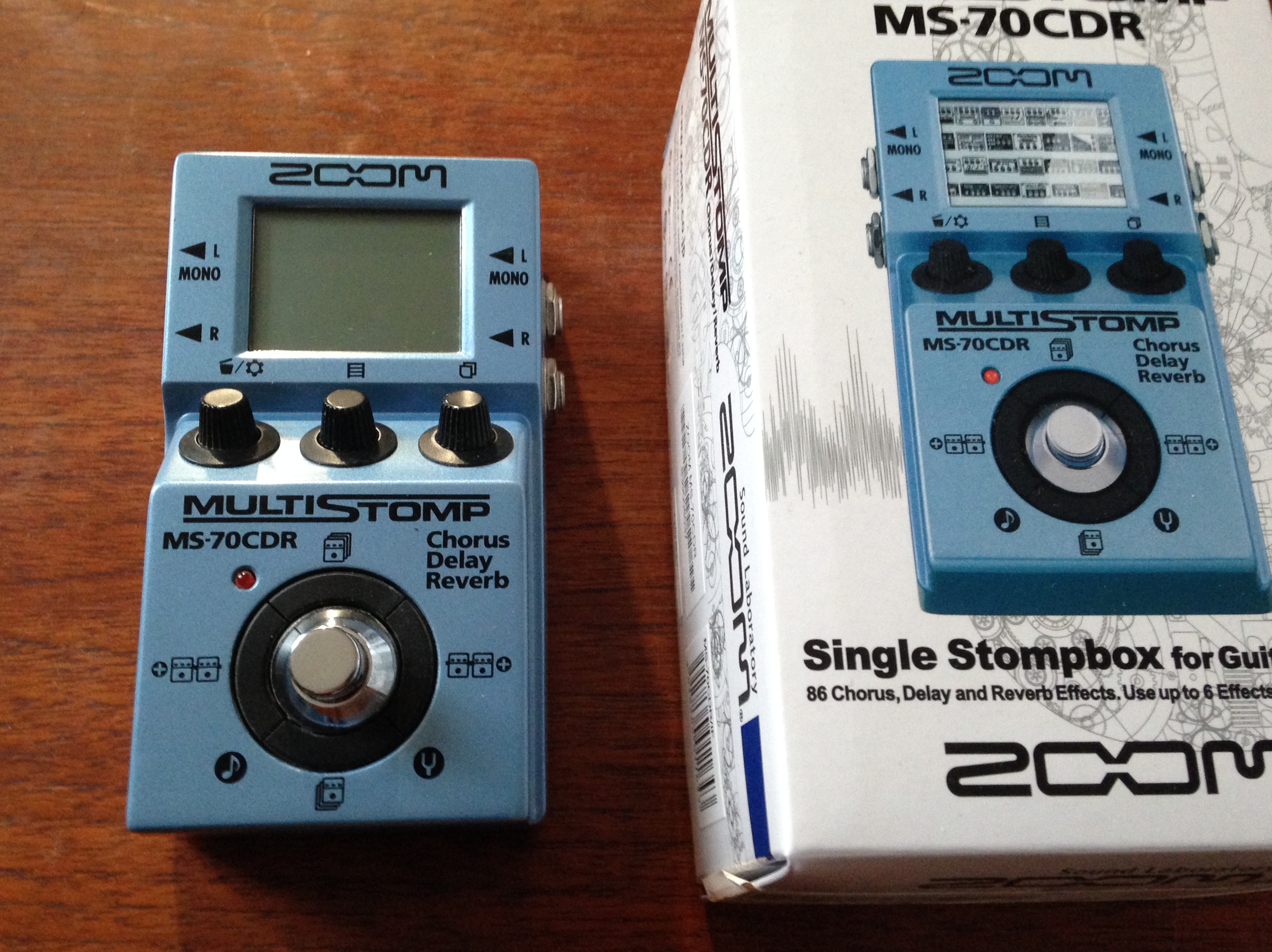 Photo Zoom MultiStomp MS70CDR Zoom MultiStomp MS70CDR (34228) (1032073) Audiofanzine