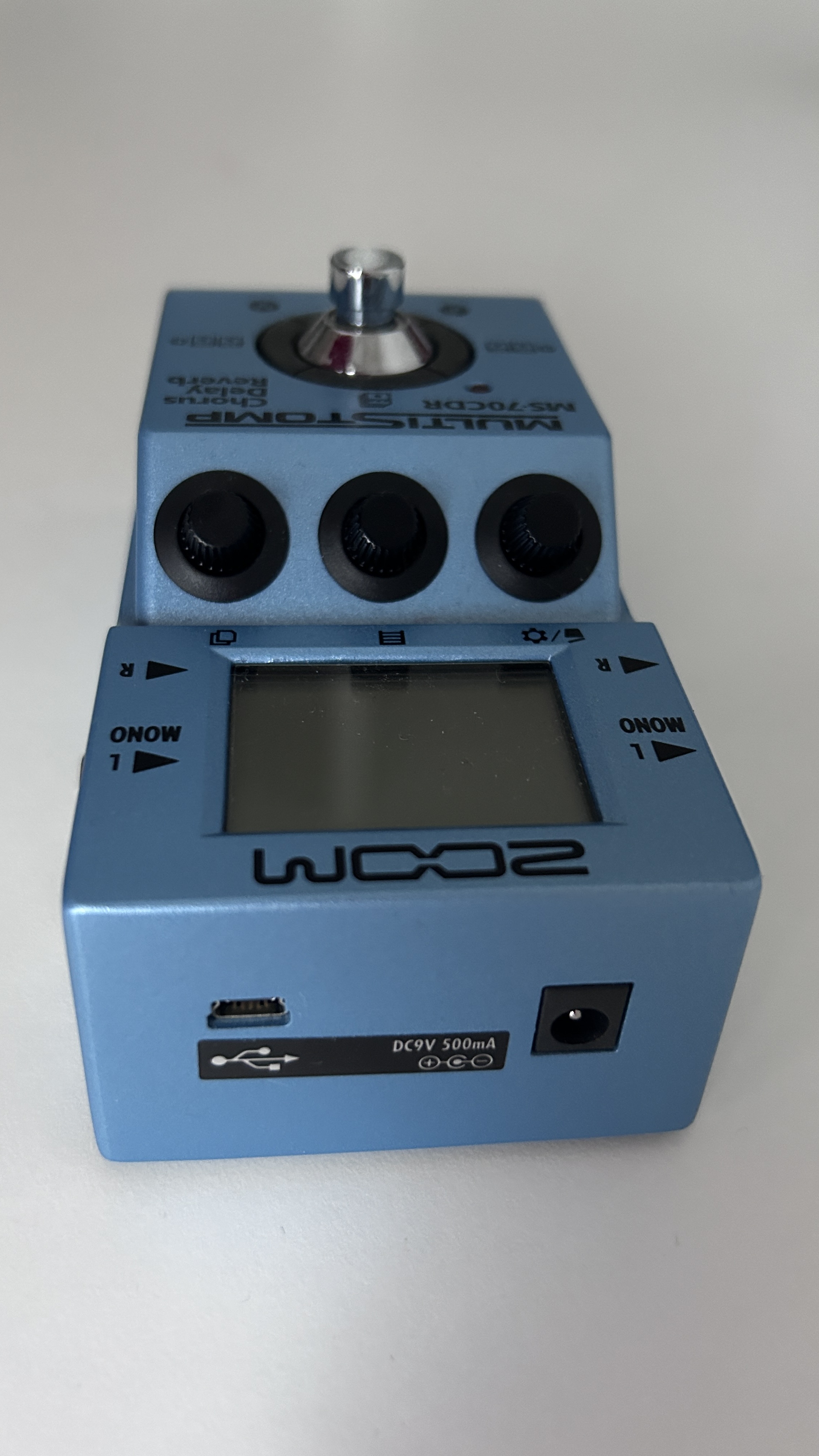 MultiStomp MS70CDR Zoom MultiStomp MS70CDR Audiofanzine