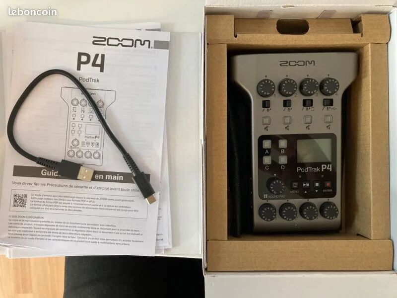 PodTrak P4 Zoom PodTrak P4 Audiofanzine