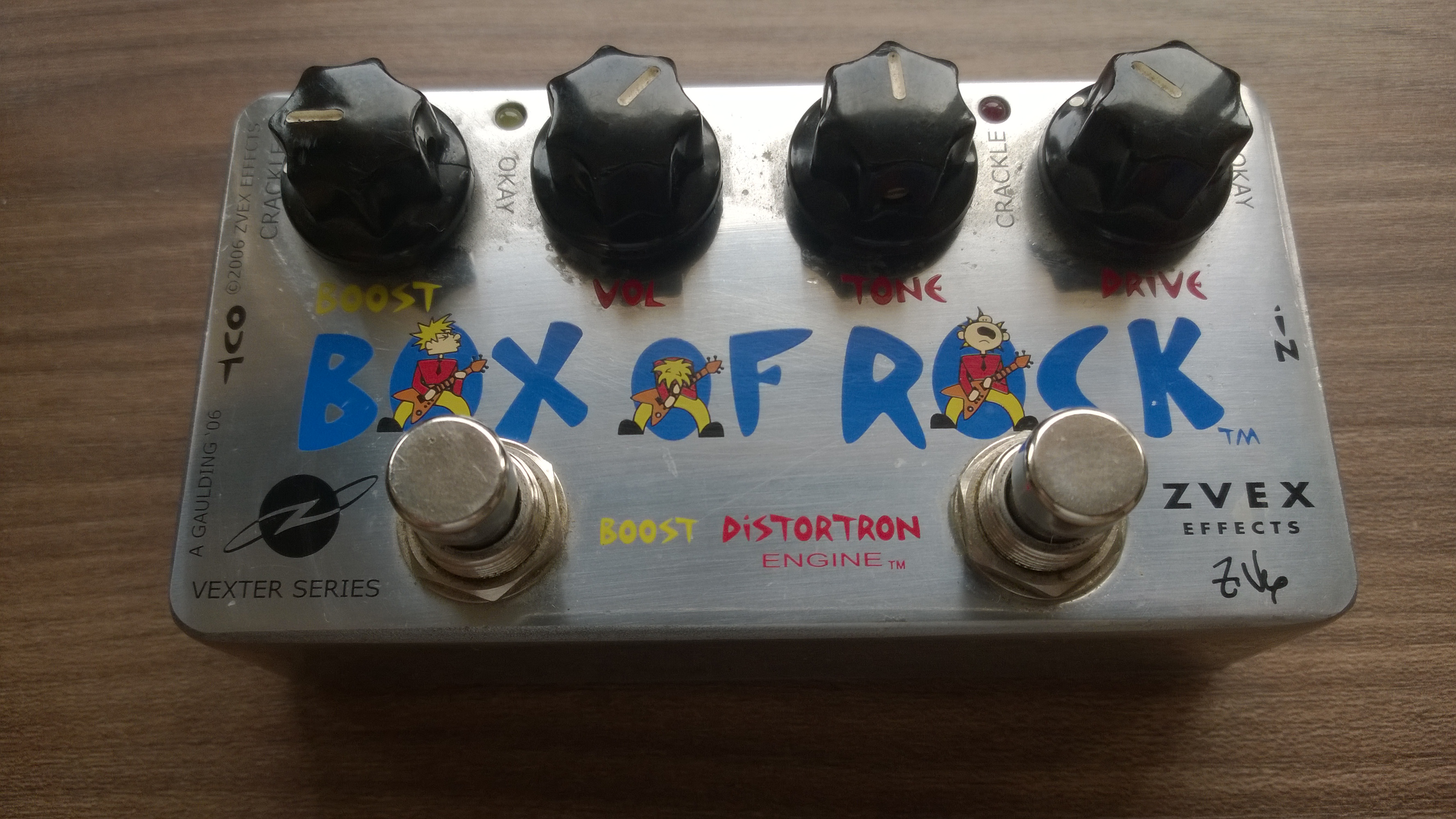 BOX OF ROCK VEXTER Zvex Box of Rock Vexter Audiofanzine