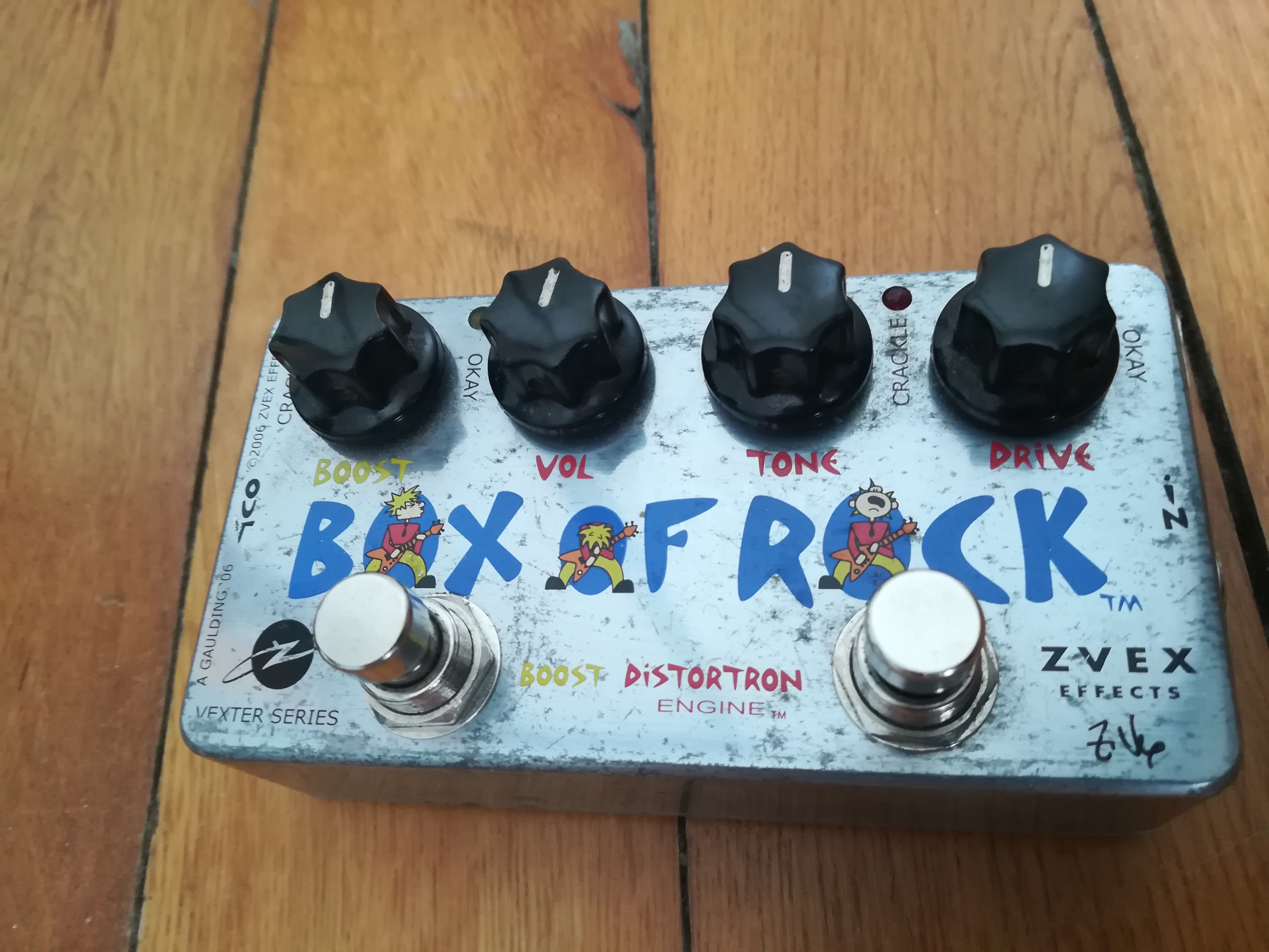 BOX OF ROCK VEXTER Zvex Box of Rock Vexter Audiofanzine