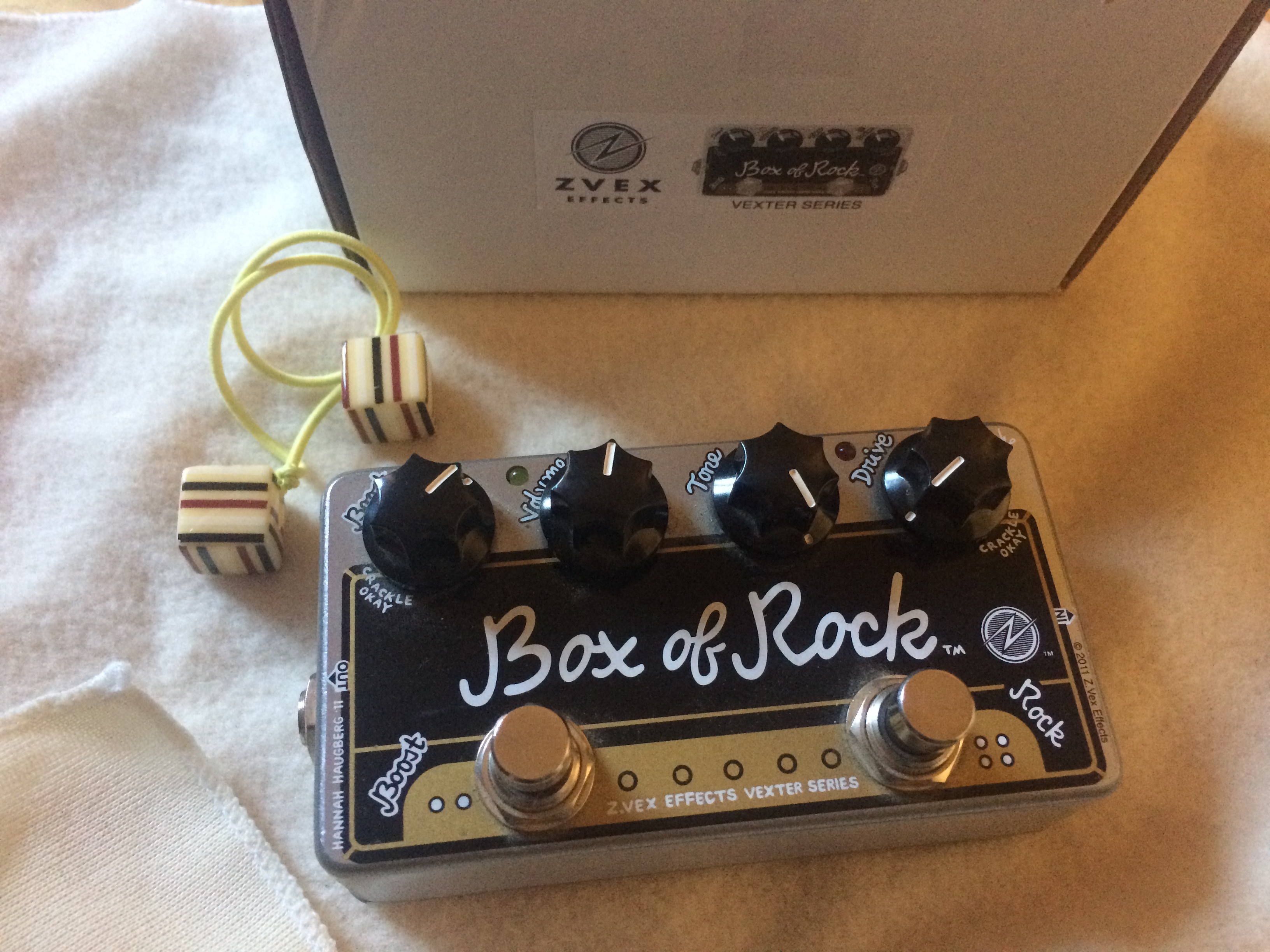 BOX OF ROCK VEXTER Zvex Box of Rock Vexter Audiofanzine