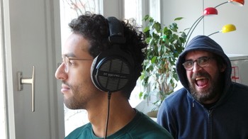 Casque audio studio neutre