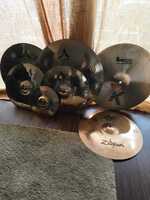 Vend kit de cymbales ZILDJIAN Custom A comme neuf - 1 380 €