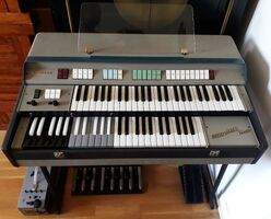 Vends orgue Farfisa Compact Duo MK1 complet avec préampli et pédalier - 2 900 €