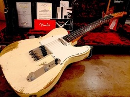 1963 Heavy Relic Fender Telecaster Custom Shop Masterbuilt C W Fleming - 3 500 €
