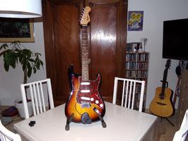 Pickguard Fender  Woodbrass N°1 Français