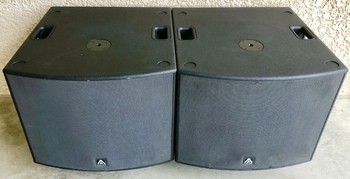 Paire de caisson de basse master audio X 18 A  18A   X18 2400w - 3 800 €