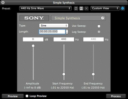 Sony Sound Forge Pro Mac 1.0