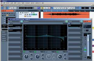 Égaliseur des canaux dans Cubase 4 
