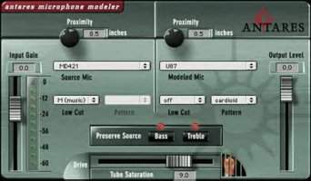 Plugin Antares Mic Modeler