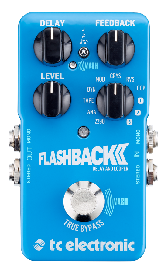 TC Electronic sort la pédale de delay pour guitares Flashback 2