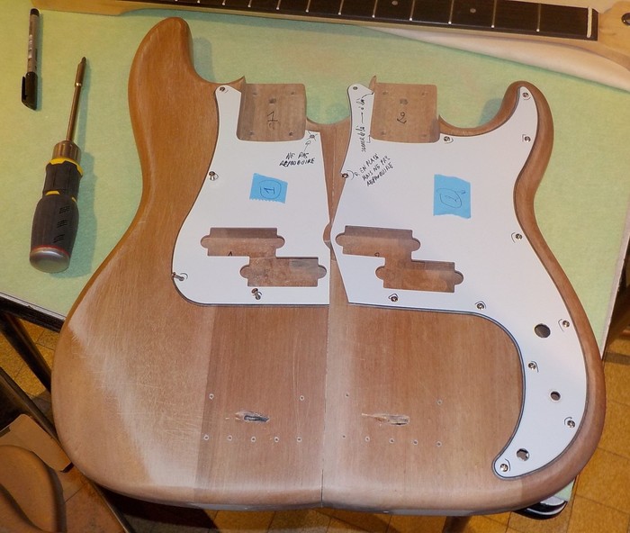 Pickguard premiere etape