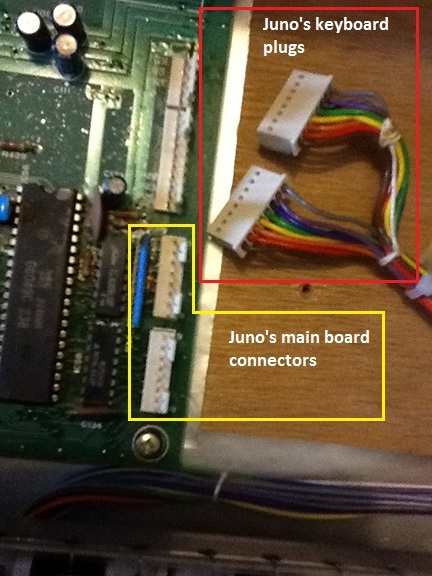 Keyboard connectors