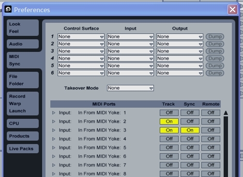 preference ableton