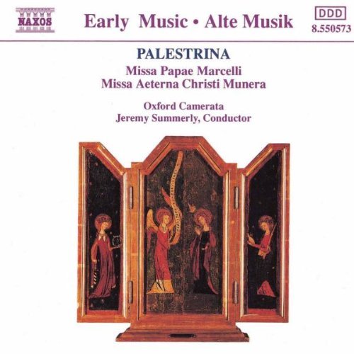 Palestrina: Missa Papae Marcelli, Missa Aeterna Album Cover