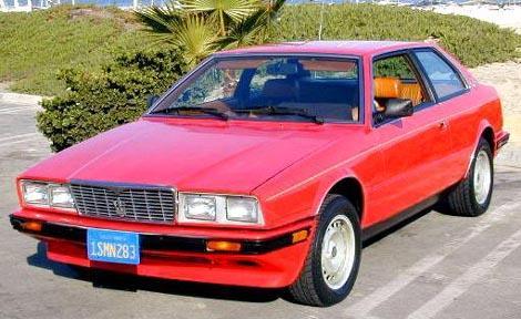 Maserati biturbo coupe (1984) 3/4 Avant