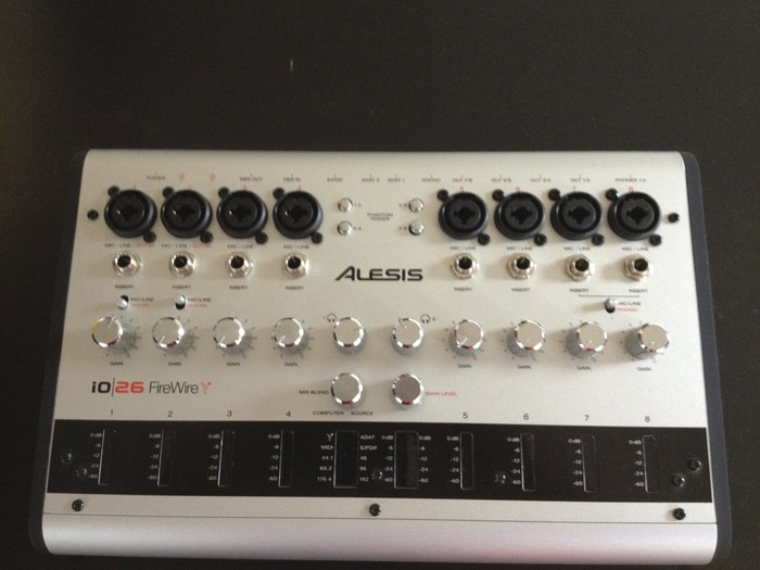 unable to find alesis io26