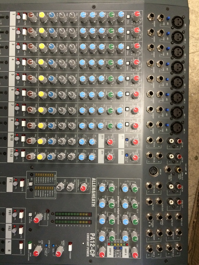 Allen & Heath PA12-CP image (#1172149) - Audiofanzine