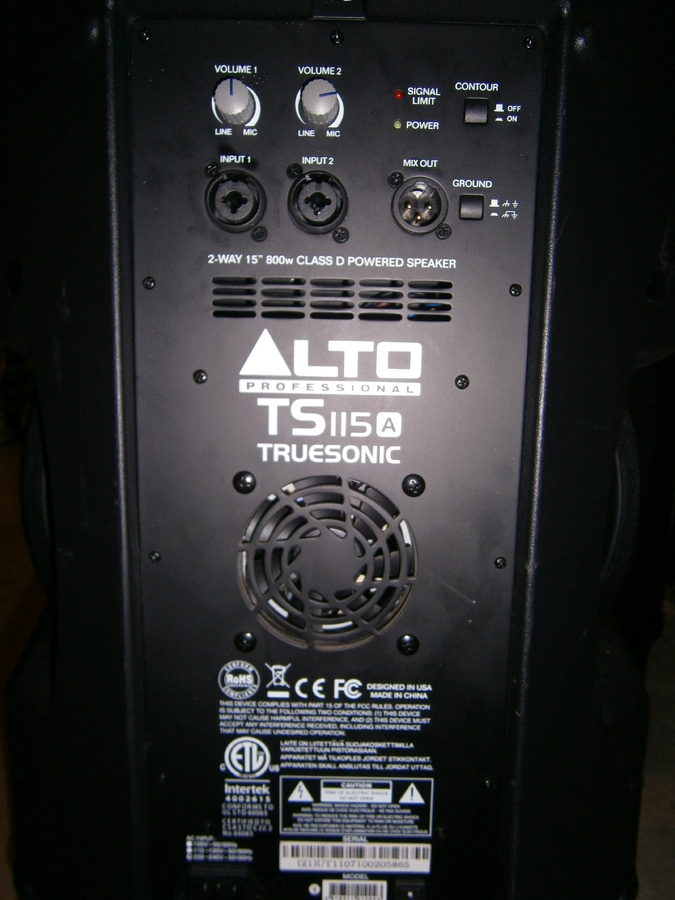 Alto ts115a схема