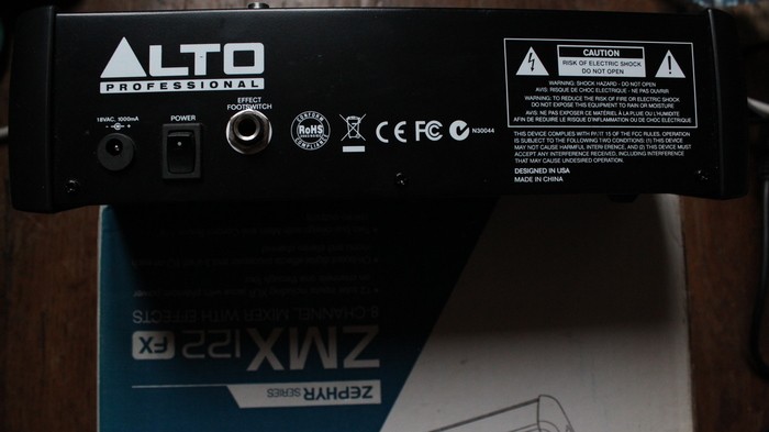 Alto Professional ZMX122FX image (#2067169) - Audiofanzine