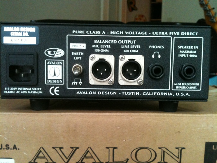 Photo Avalon U5 : Avalon U5 (59275) (#873676) - Audiofanzine