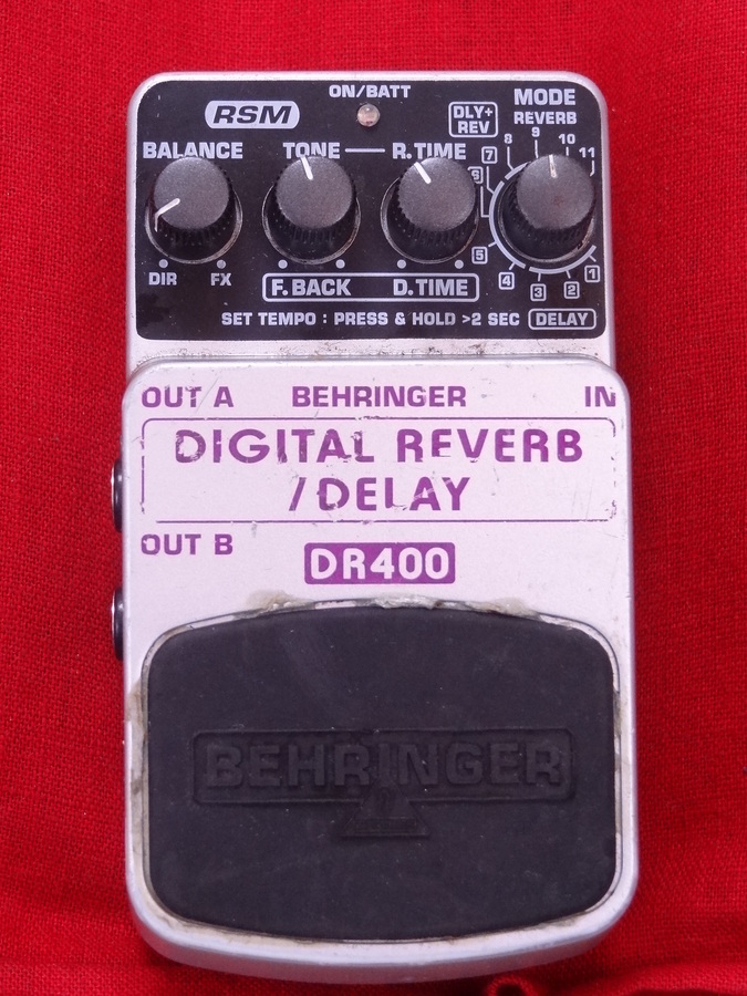 Behringer Digital Reverb/Delay DR400 image (874999) Audiofanzine