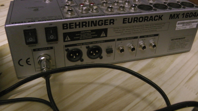 behringer eurorack mx1602 manual