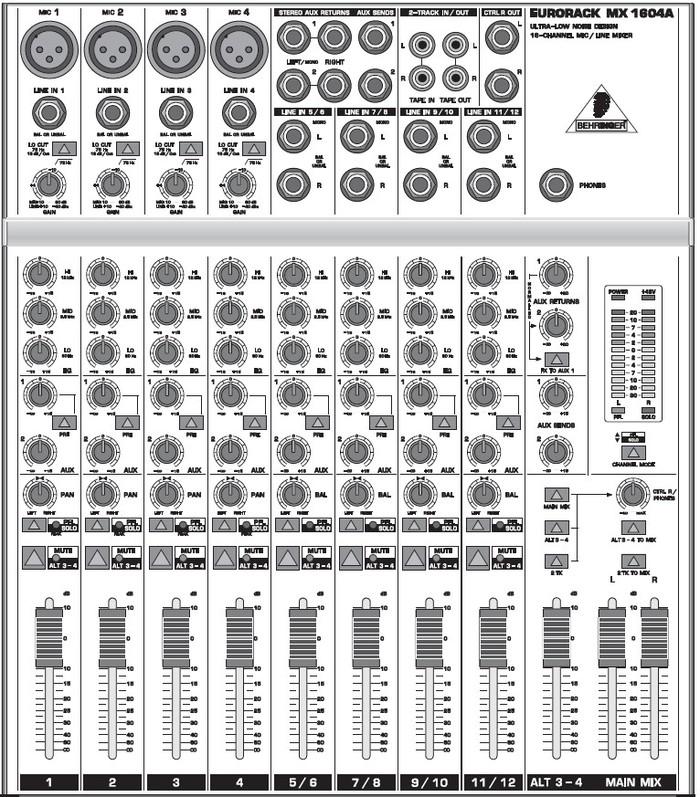 Behringer Eurorack MX1604A image (298705) Audiofanzine