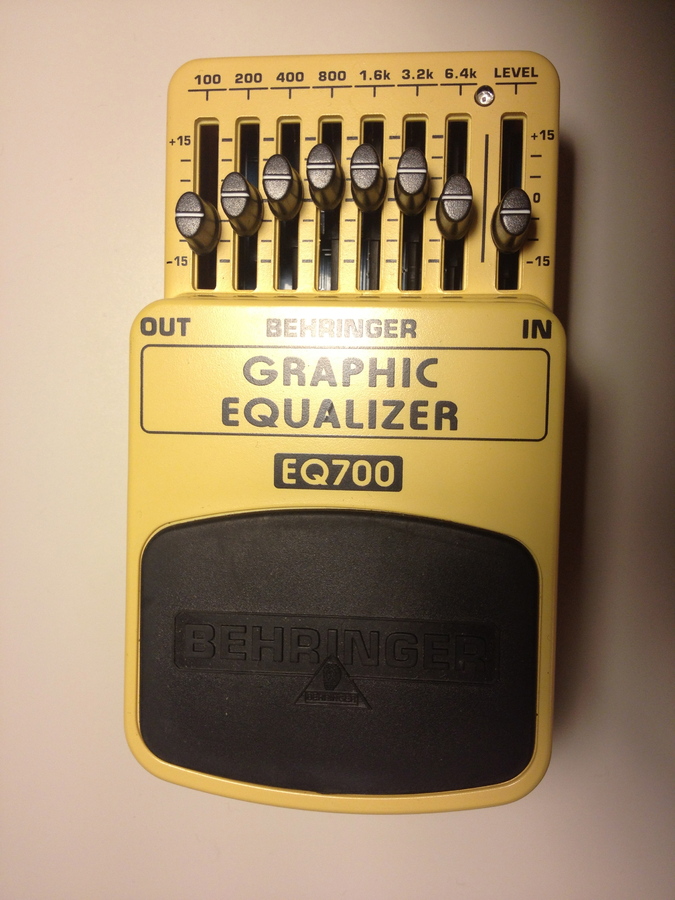 Photo Behringer Graphic Equalizer EQ700 Behringer Graphic Equalizer