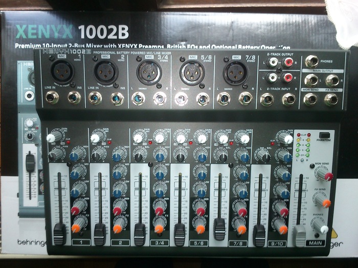 Behringer Xenyx 1002B image (424495) Audiofanzine