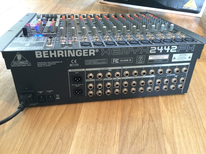 Behringer Xenyx 2442FX image (1843270) Audiofanzine