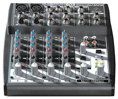 table de mixage behringer xenyx 802