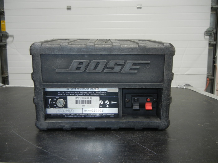 Bose 102 surface mount speaker image (946055) Audiofanzine